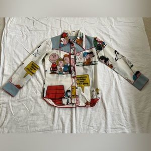 Vintage Peanuts Snoopy Button down